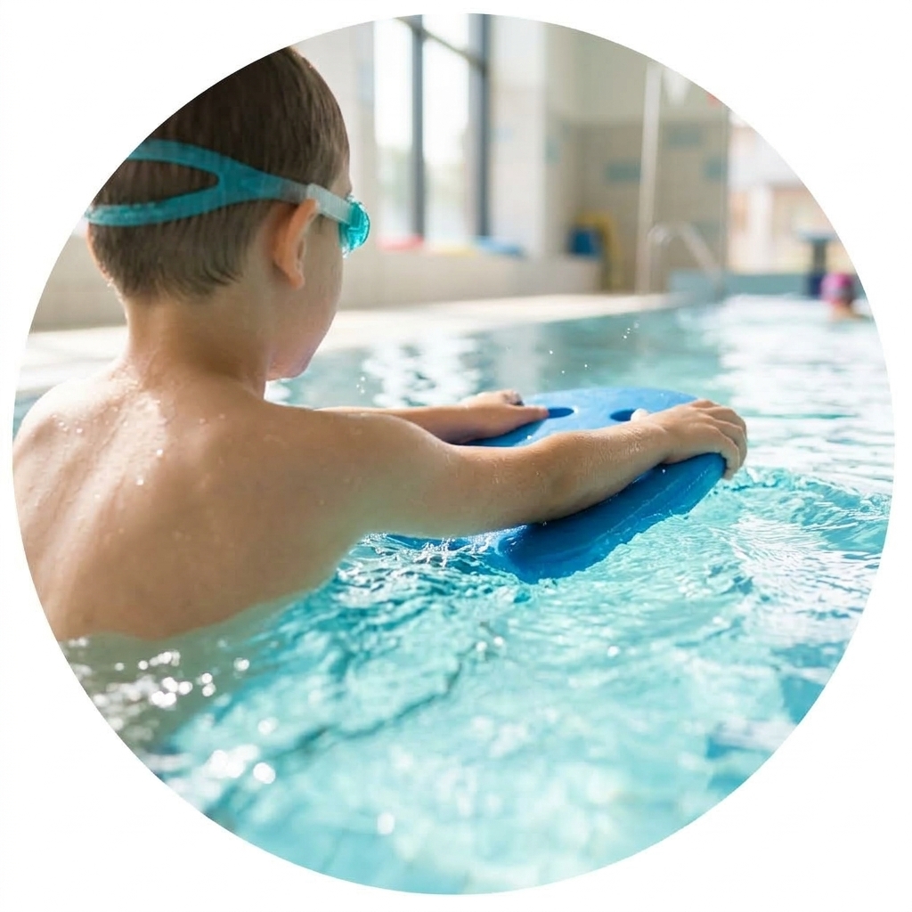Natación en pileta climatizada